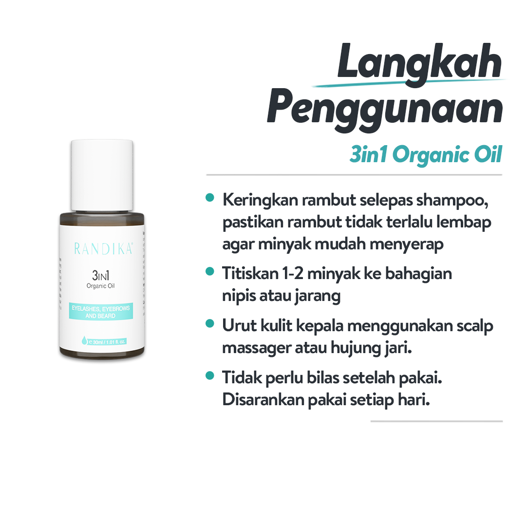 3-in-1 Organic Oil