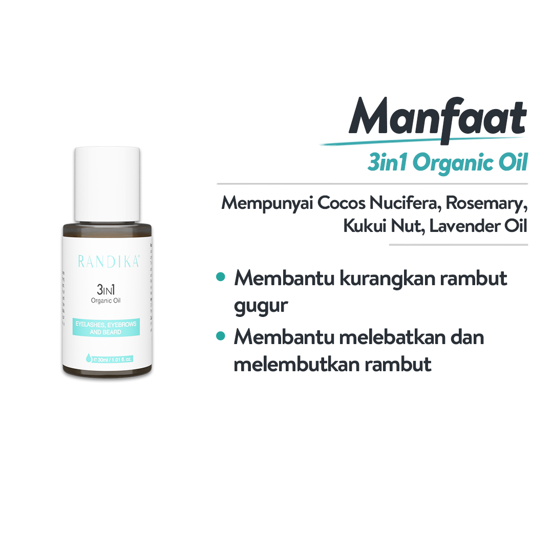 3-in-1 Organic Oil